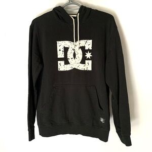 DC Shoes Black Pullover Hoodie Size Small